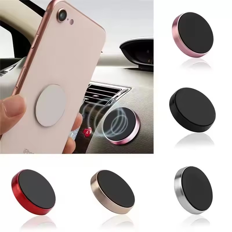 Phone Accessories Quotes - ที่วางโทรศัพท์ในรถยนต์แบบแม่เหล็ก ที่วางโทรศัพท์ในรถยนต์แบบสากลสำหรับไอโฟน เสี่ยวมี่ หัวเว่ย ซัมซุงแดชบอร์ดติดผนังสติกเกอร์แม่เหล็กติดรถยนต์