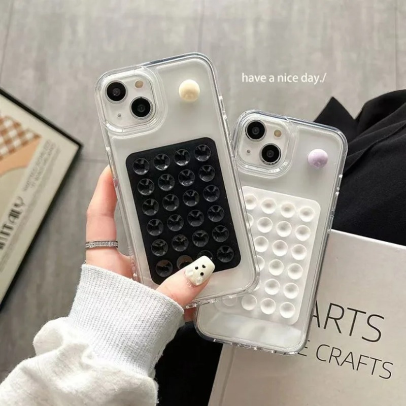 Phone Accessories Quotes - แผ่นรองโทรศัพท์ซิลิโคนแบบดูดติดผนัง อเนกประสงค์ ทรงสี่เหลี่ยม กันลื่น ติดด้านเดียว พร้อมสติกเกอร์ด้านหลัง
