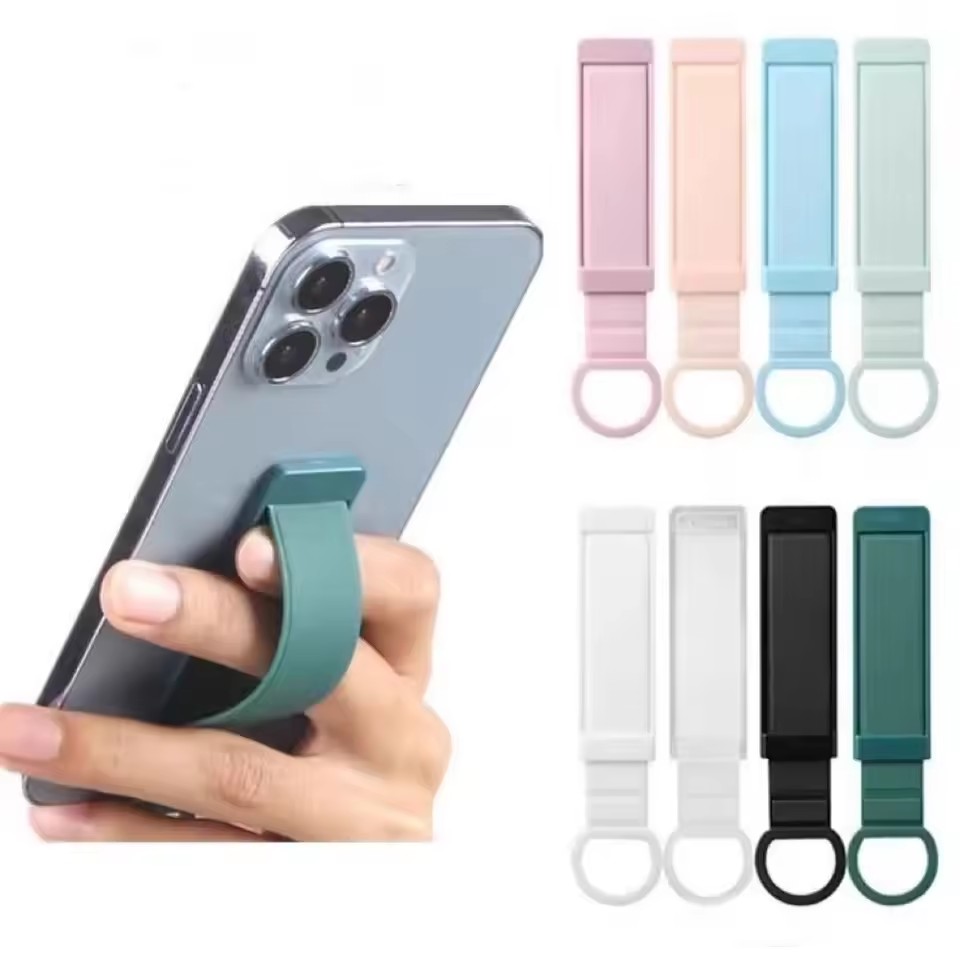 Phone Accessories Quotes - ที่ยึดโทรศัพท์มือถือแบบติดหลังเครื่อง พร้อมสายรัดข้อมืออเนกประสงค์ ที่จับแบบซ่อนได้ ฐานตั้งแบบยืดหดได้