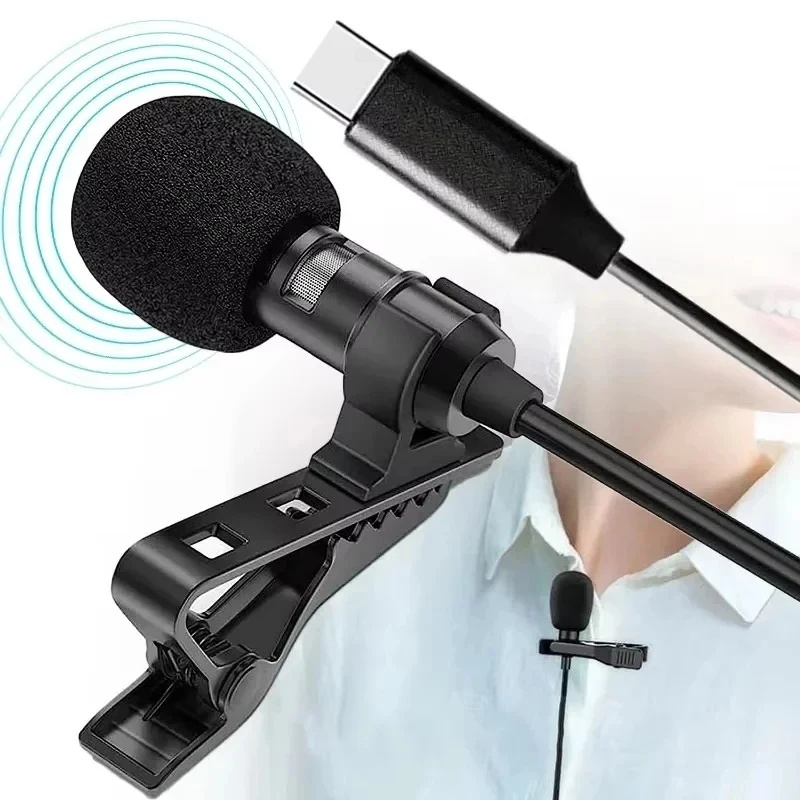 ไมโครโฟนแบบหนีบปกเสื้อขนาดเล็ก - Type C Adapter บทวิจารณ์และราคา