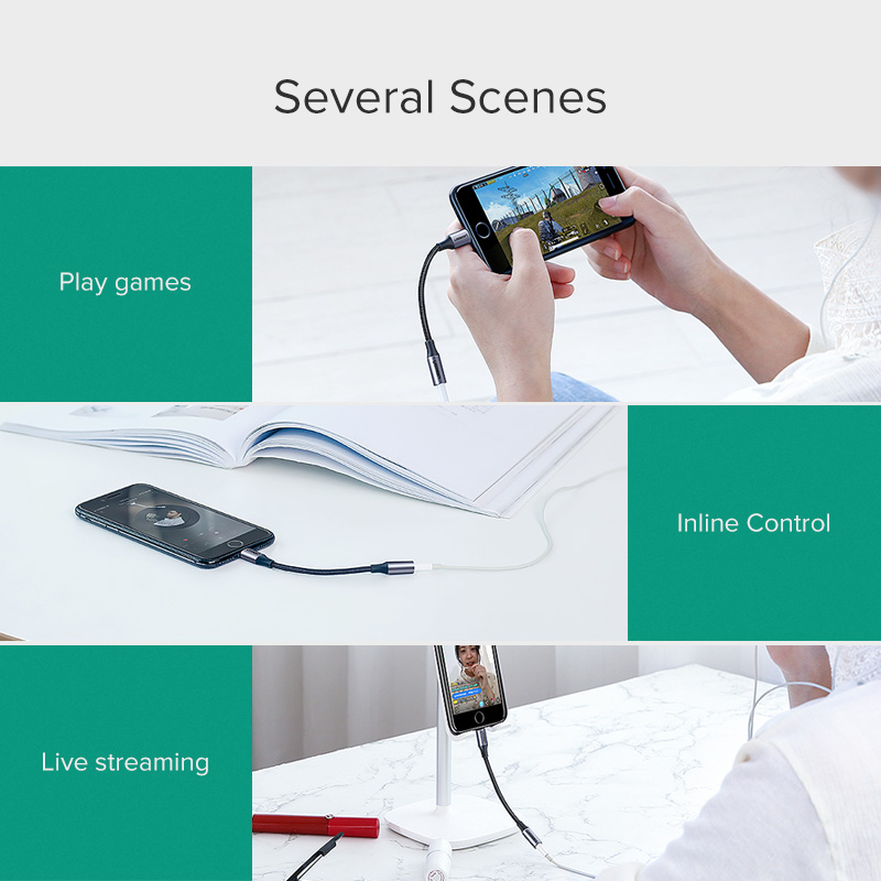 UGREEN อะแดปเตอร์สำหรับ iPhone - Phone Accessories Unique บทวิจารณ์และราคา