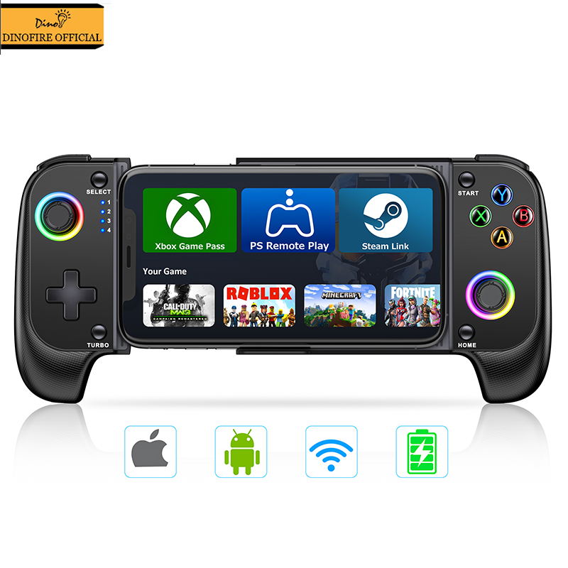 DinoFire โทรศัพท์มือถือจอยสติ๊ - Gaming Trigger Phone บทวิจารณ์และราคา