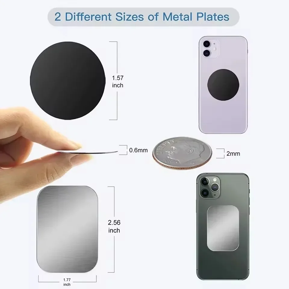 แผ่นแม่เหล็กโลหะสำหรับติดตั้งท - Phone Accessories Quotes บทวิจารณ์และราคา