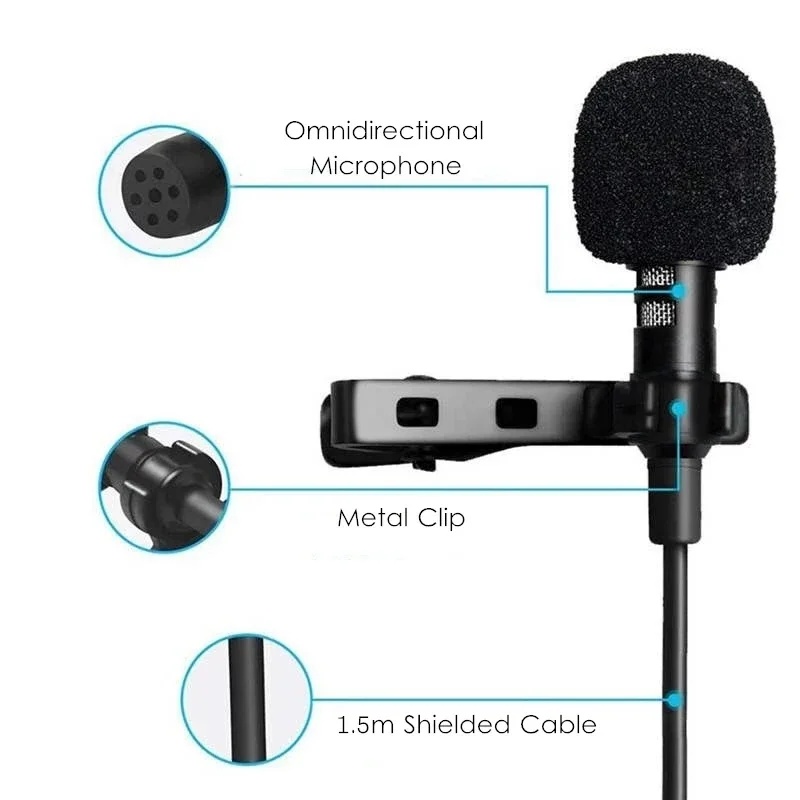 ไมโครโฟนแบบหนีบปกเสื้อขนาดเล็ก - Type C Adapter บทวิจารณ์และราคา