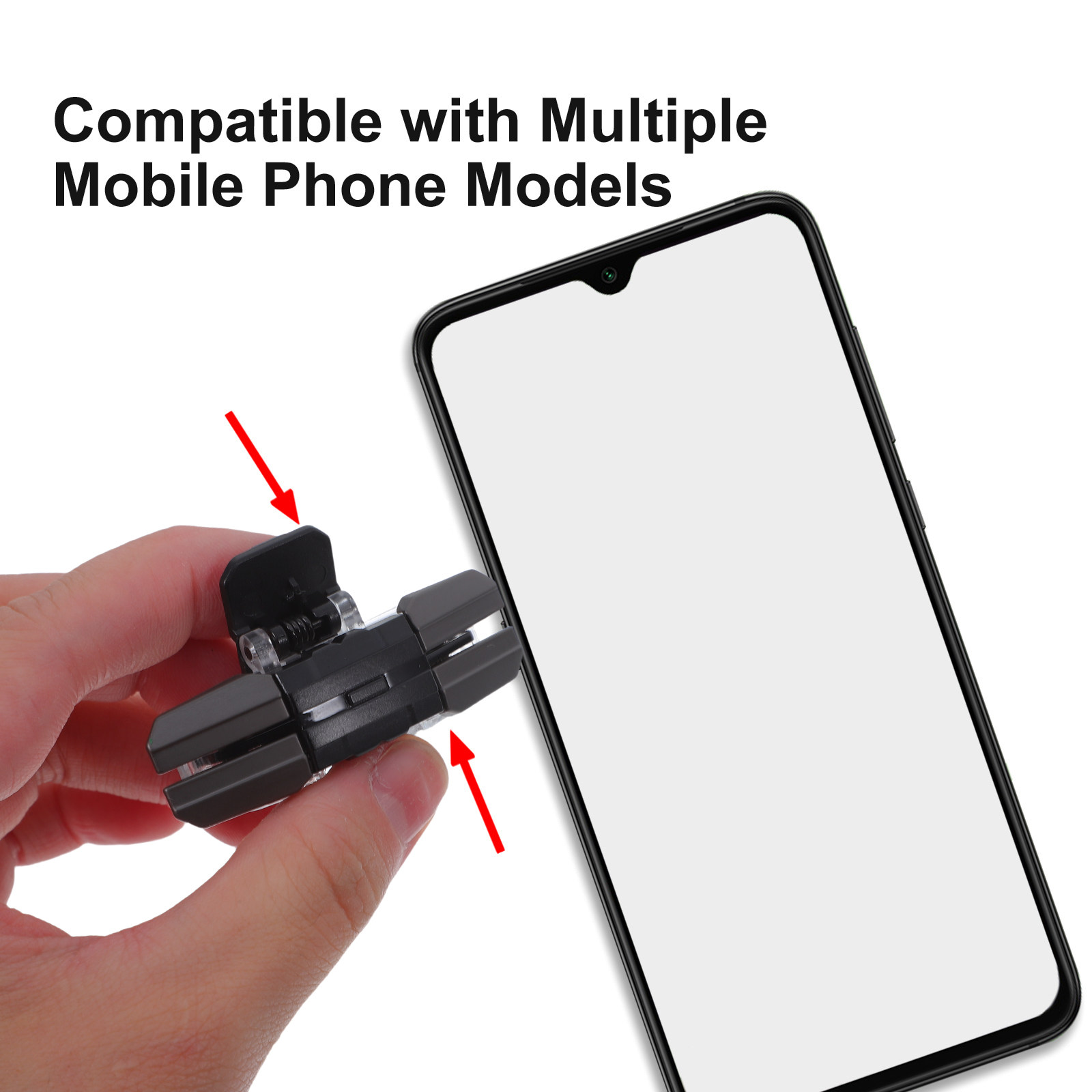 2 ชิ้น ปลอกซิลิโคนสำหรับจอยเกม - Gaming Trigger Phone บทวิจารณ์และราคา