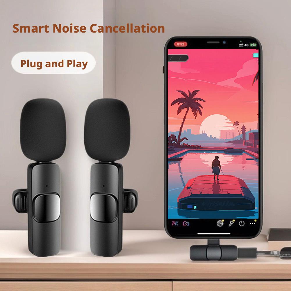 ไมโครโฟนไร้สายแบบหนีบปกเสื้อ 1 - Type C Adapter บทวิจารณ์และราคา