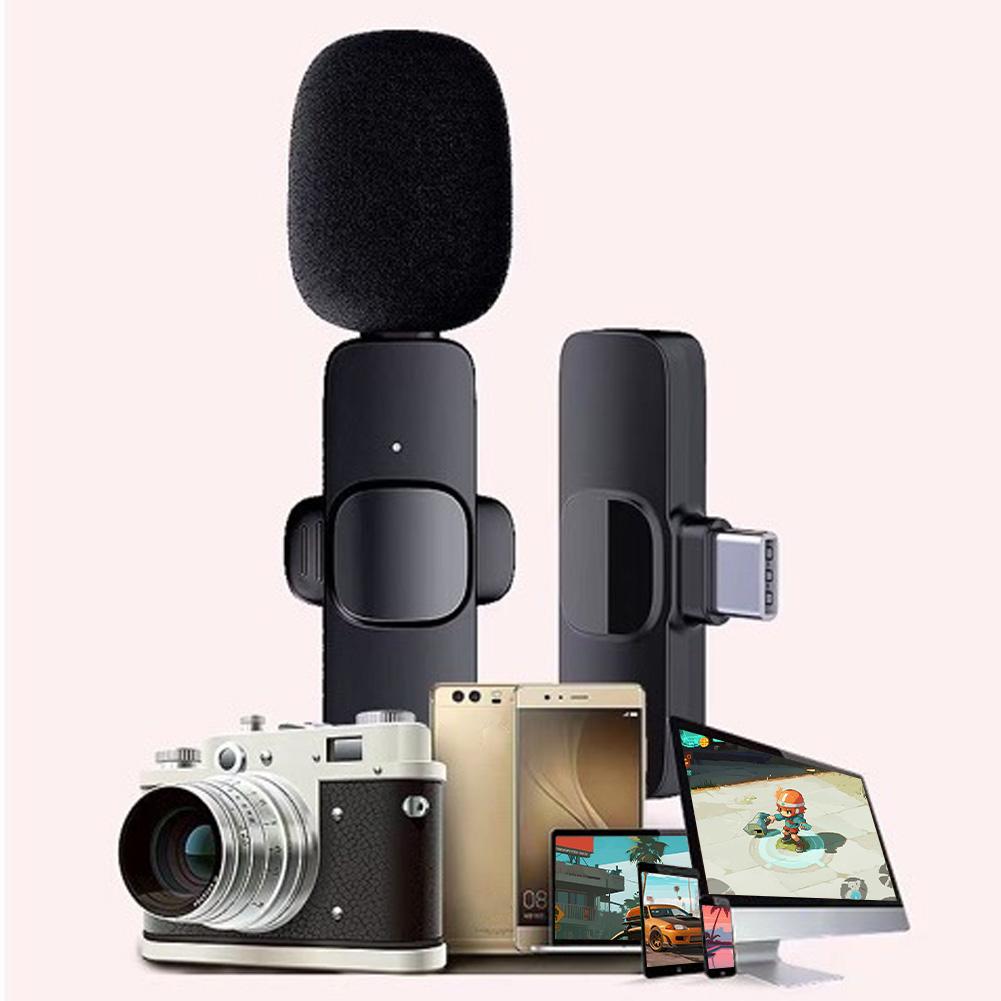 ไมโครโฟนไร้สายแบบหนีบปกเสื้อ 1 - Type C Adapter บทวิจารณ์และราคา