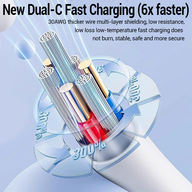 100W Fast CHARGING CABLE สําหร - Phone Accessories Unique บทวิจารณ์และราคา