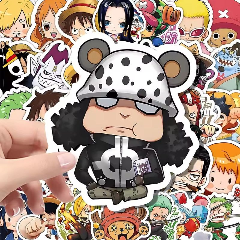 สติกเกอร์การ์ตูนน่ารัก วันพีซ  - Qq Phone Accessories บทวิจารณ์และราคา