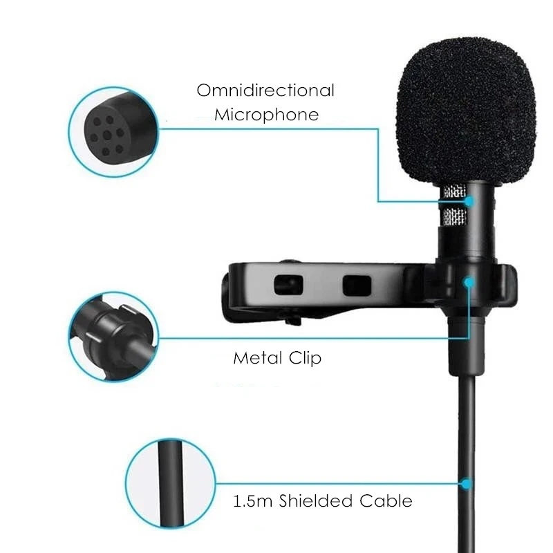 ไมโครโฟนแบบหนีบปกเสื้อขนาดเล็ก - Type C Adapter บทวิจารณ์และราคา