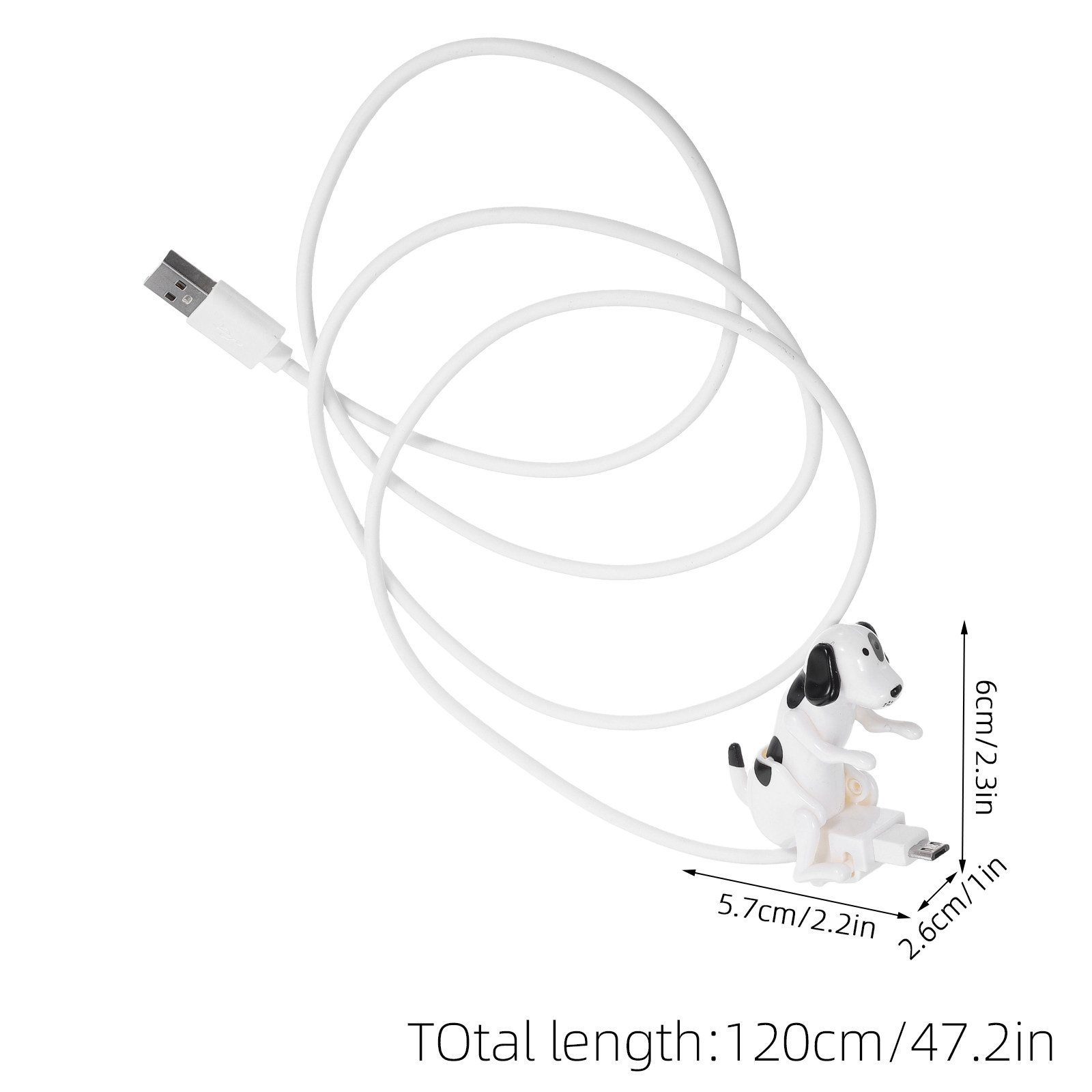 สายชาร์จลายสุนัข ดีไซน์น่ารัก  - Phone Accessories Unique บทวิจารณ์และราคา