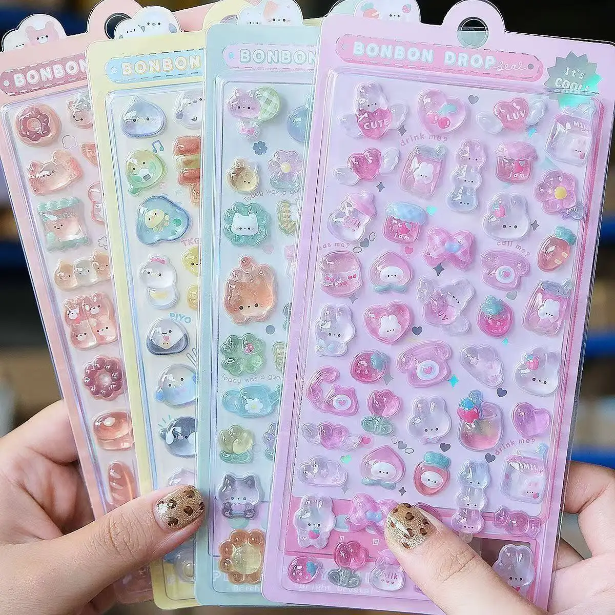 สติ๊กเกอร์เรซิน 3D ลายการ์ตูนน - Phone Accessories Quotes บทวิจารณ์และราคา