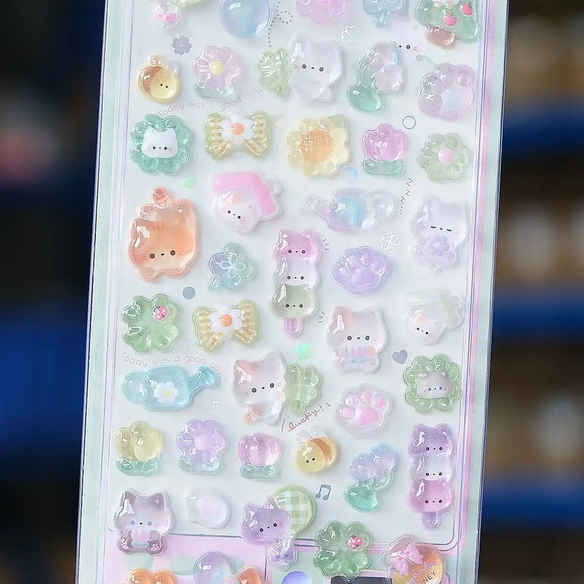สติ๊กเกอร์เรซิน 3D ลายการ์ตูนน - Phone Accessories Quotes บทวิจารณ์และราคา
