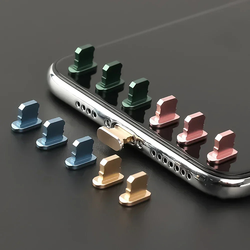 2-10 ชิ้นปลั๊กกันฝุ่นโลหะ ปลั๊ - Phone Accessories Unique บทวิจารณ์และราคา