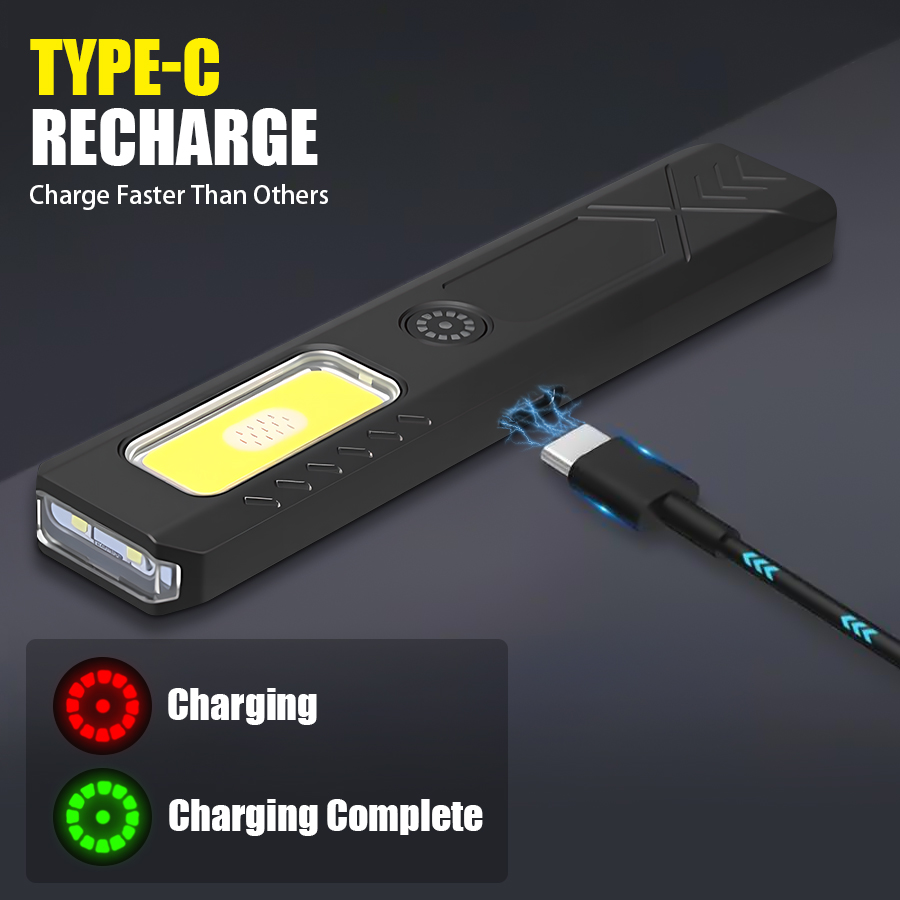 ไฟฉายหนีบหมวก LED ชาร์จ USB-C  - Type C Adapter บทวิจารณ์และราคา
