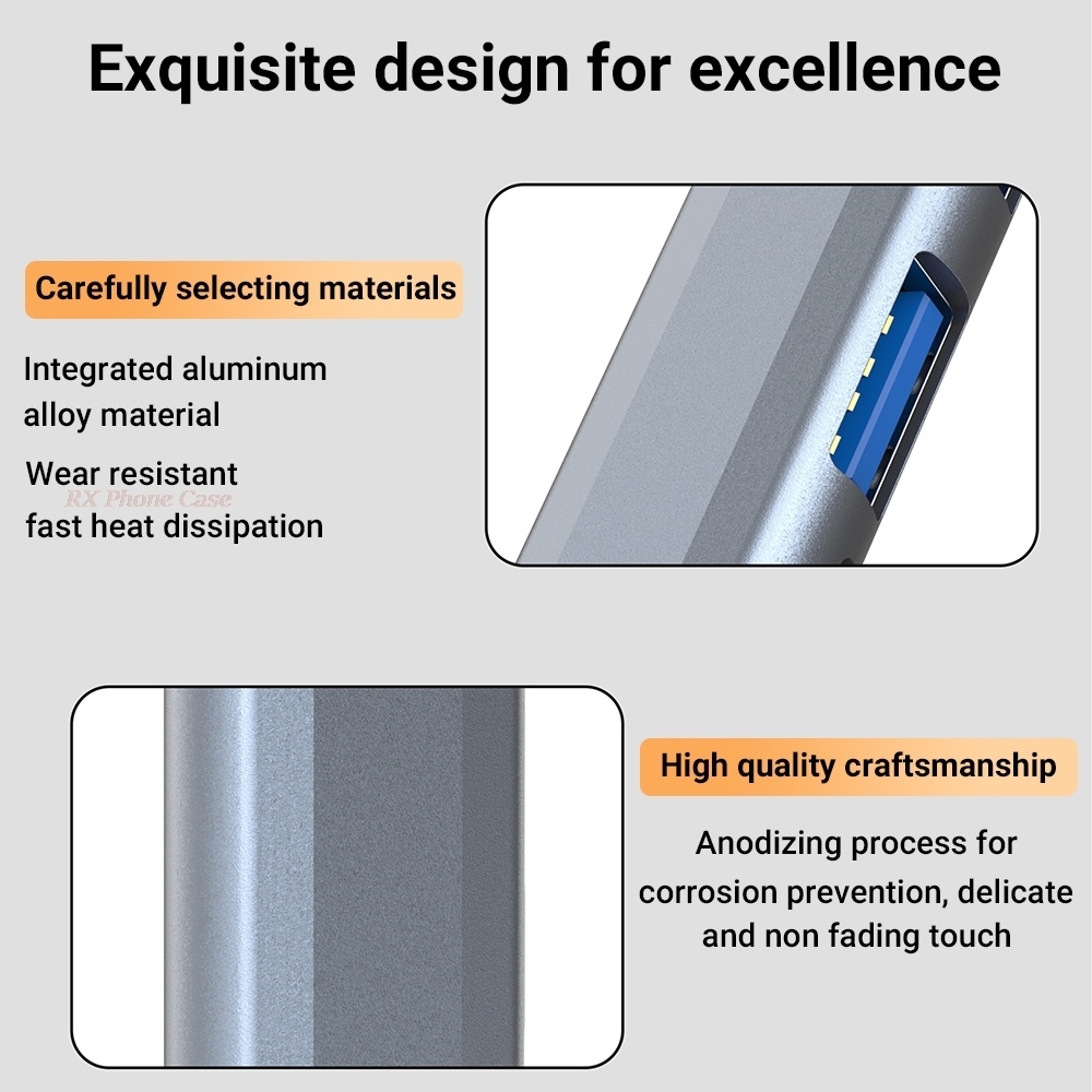 4 ใน 1 USB 3.0 HUB อะแดปเตอร์ป - Phone Accessories Distributor บทวิจารณ์และราคา
