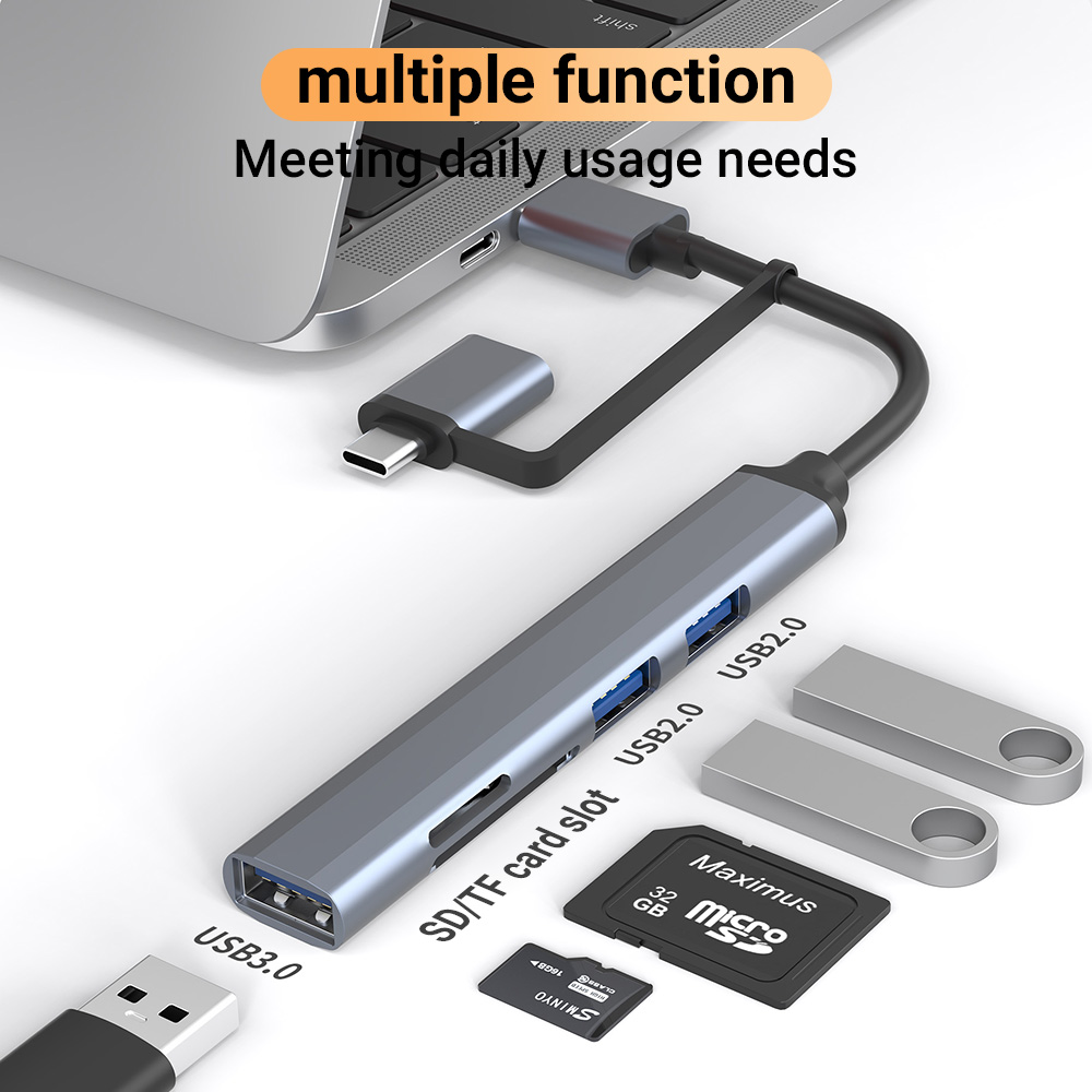 อะแดปเตอร์ฮับ USB 3.0 แบบ 4-in - Phone Accessories Distributor บทวิจารณ์และราคา