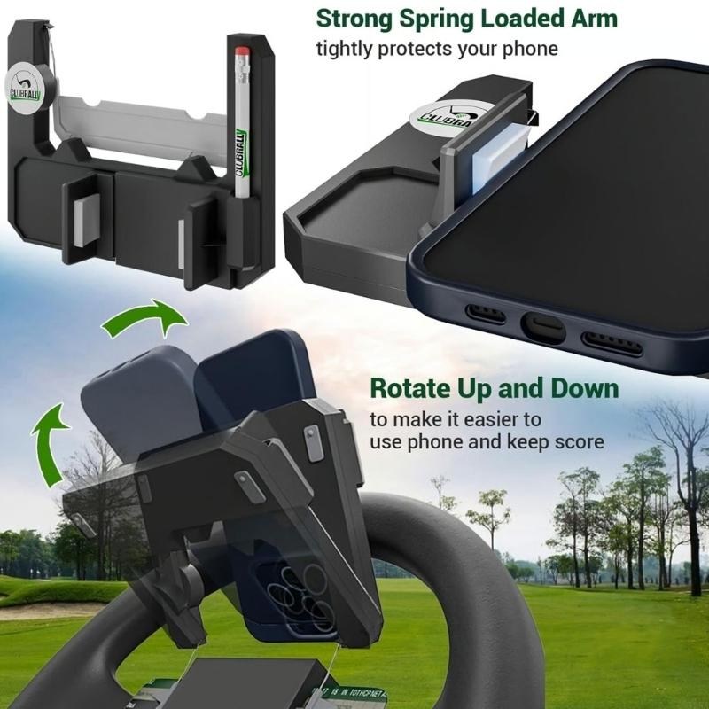 ที่ยึดโทรศัพท์บนพวงมาลัยรถกอล์ - Phone Accessories Unique บทวิจารณ์และราคา